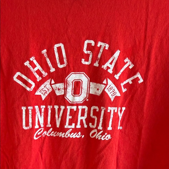 Gildan Red Ohio State University Tee - Picture 3 of 8